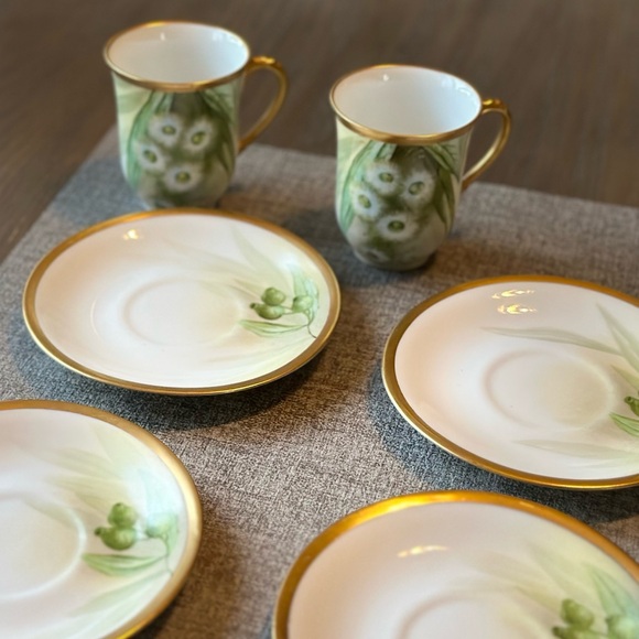 Antique Hot Choc Service set - Limoges - Picture 6 of 6